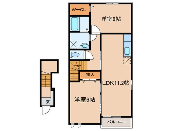 サンリット　ヴィラの物件間取画像